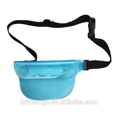 Portable PVC Tarpaulin Waist Bag Waterproof, Dry Bag For Running, Camping, Drifting